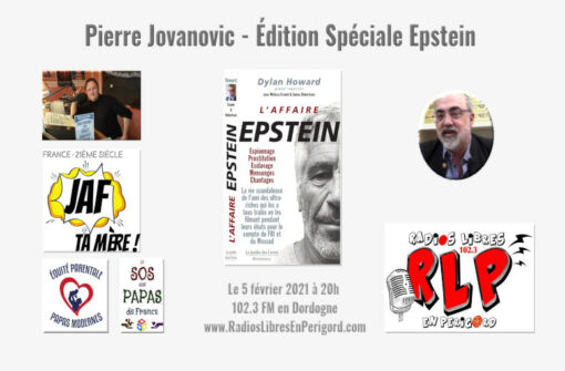 Spécial Epstein avec Pierre Jovanovic