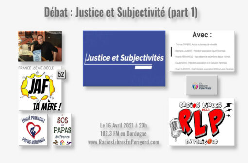 Justice et Subjectivité (part 1)