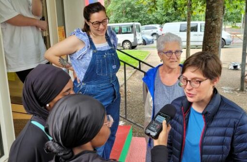 Fête du quartier du Gour de l’Arche avec l’association JAGAS