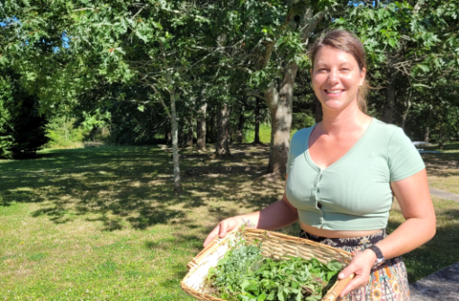 Les plats à base des plantes sauvages avec Olivia