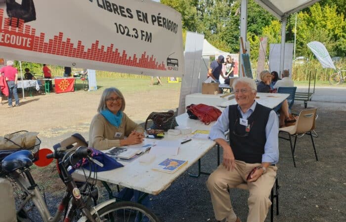 Forum des associations de Périgueux – 2022. Nouvelle banderole, Nouvelle présidente