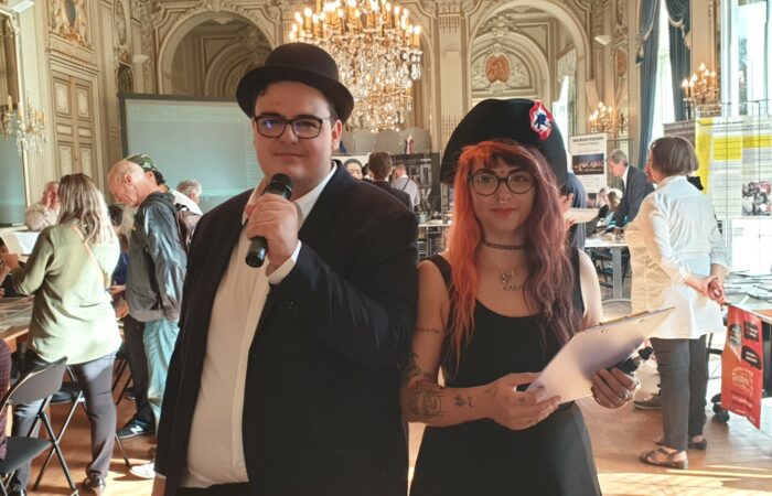 2019 : RLP compte maintenant dans le monde associatif local : Deux de ses volontaires du service civique, Elisa et Anthony, animent la grande réunion des associations à la Préfecture de la Dordogne.