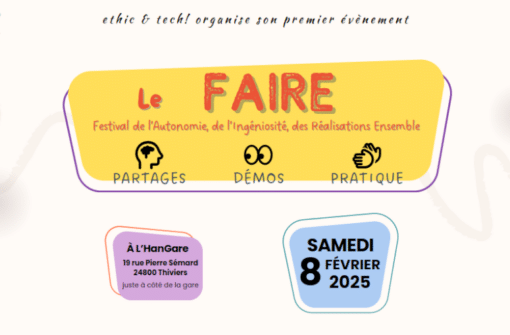 1ère édition du Festival de l’Autonomie FAIRE par Ethic et tech